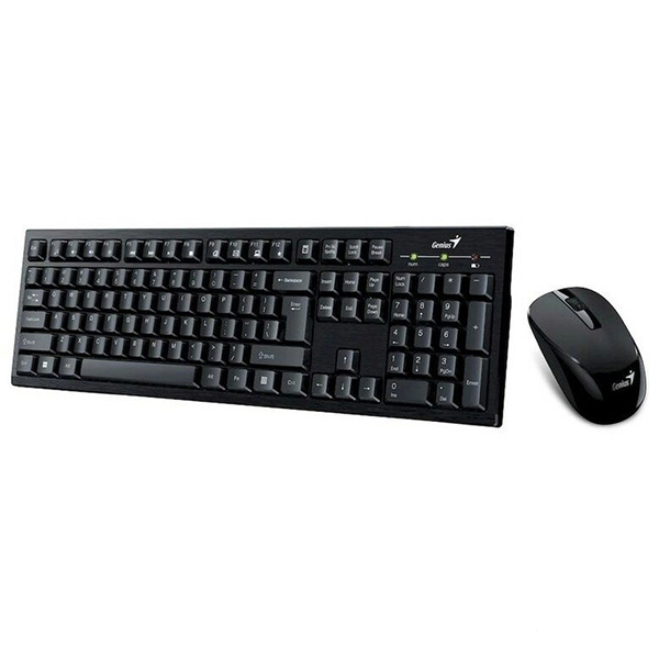 Tastatura+Miš Genius KM-8101 USB Black bežični set