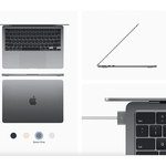 Apple MacBook Air 13.6 M2 8/256GB (MLXW3LL/A) Space Gray