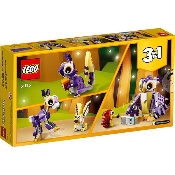 LEGO Creator 3in1 Fantasy Forest Creatures (31125)