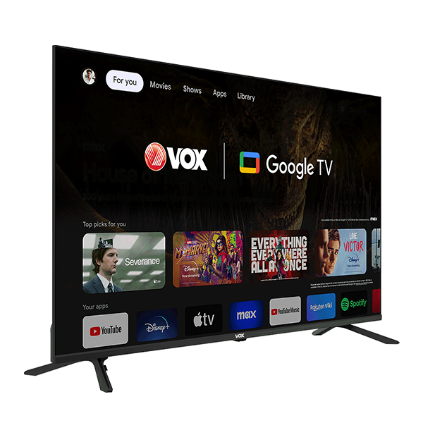 TV LED VOX 50GOU080B 4K Smart GoogleTV