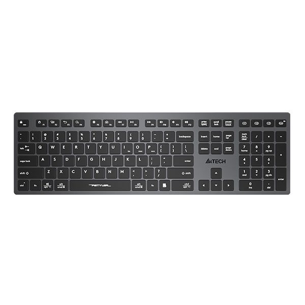 Tastatura A4Tech FBX50C FSTYLER USB US siva