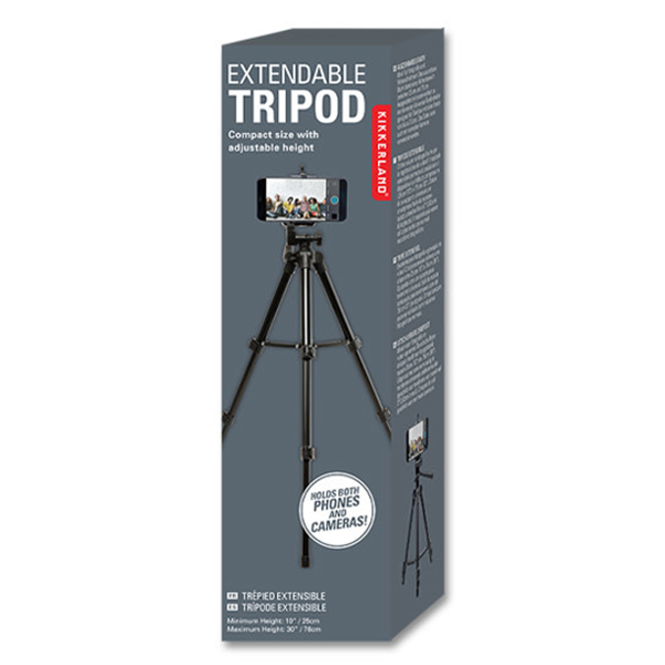 Tripod za kamere i smartphone Kikkerland expendable