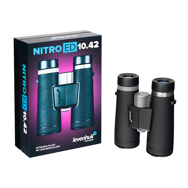 Dvogled Levenhuk Nitro ED 10x42 Binoculars