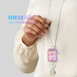 Pametni dječiji sat Modio MW18 Mini Smart Watch 36mm (Pink) sa ogrlicom