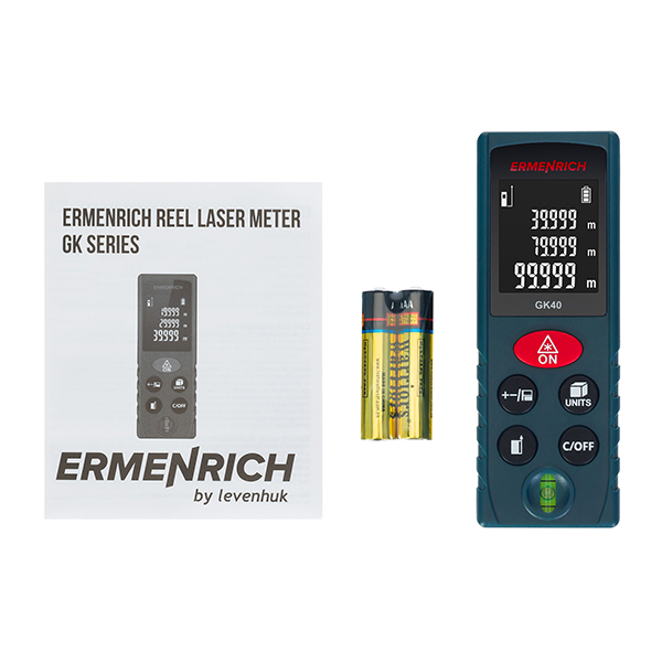 Laserski metar Levenhuk Ermenrich Reel GK40 Laser Meter