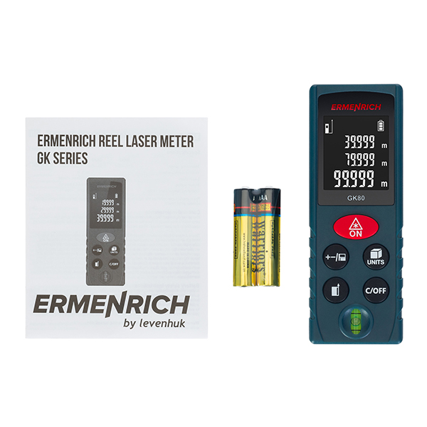 Laserski metar Levenhuk Ermenrich Reel GK80 Laser Meter