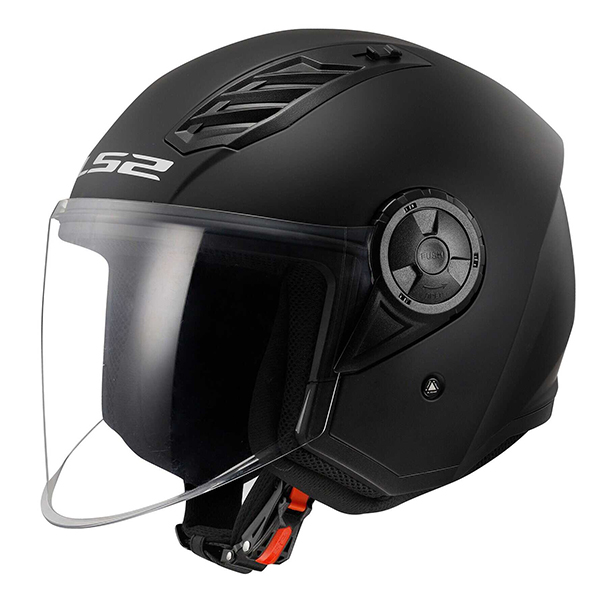Kaciga LS2 OF616 Airflow II Solid Matt Black-06 XXL