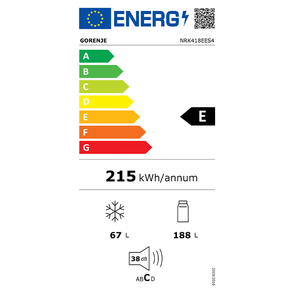 Kombinovani hladnjak Gorenje NRK418EES4-20012902 No Frost/