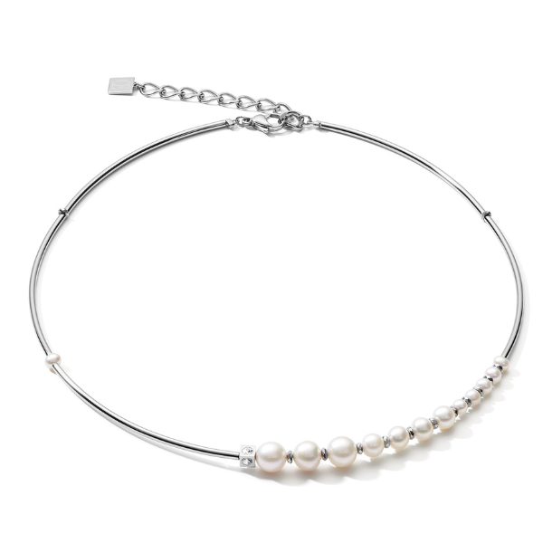 COEUR DE LION Asymmetry freshwater pearls 1102/10-1417