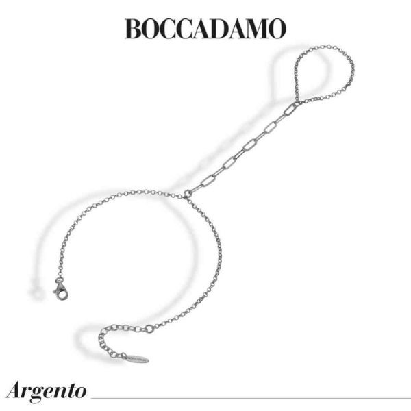 BOCCADAMO Gaya Silver Hand Kiss GBC001