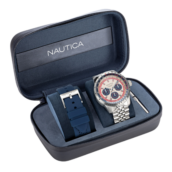 NAUTICA MULTI-FUNCTION WATCH BOX SET NAPP39S27