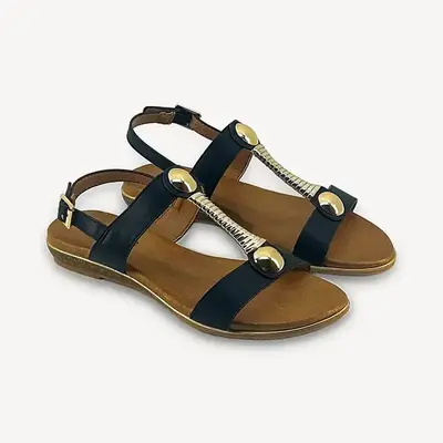 Mina Shoes 17HQF8883-376 Black