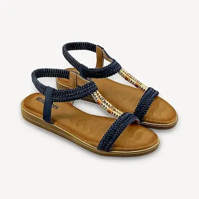 Mina Shoes 3T5106-800 blue