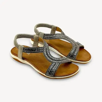 Mina Shoes 5A3341-2 silver