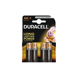 Baterije Duracell Basic AA 4kom/pak DURALOCK