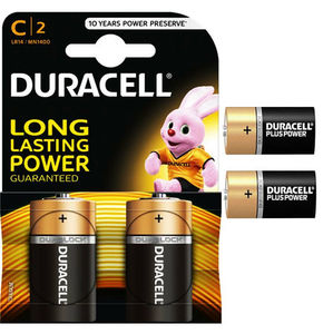 Baterije Duracell Basic C 2kom/pak DURALOCK
