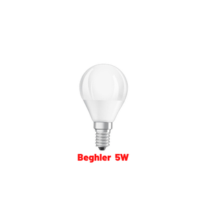 Led sijalica 5W/E14 okrugla Beghler (40w)