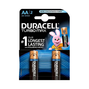 Baterije Duracell AA 2kom/pak Turbo