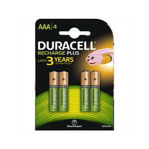 Baterije Duracell AAA 4kom/pak dopunjive 750mAh