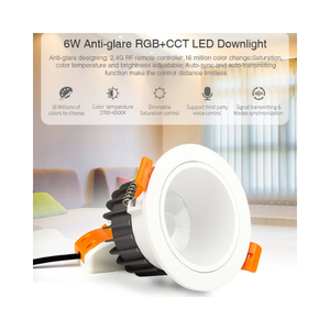 Led spot lampa 6W/RGB+CCT ugradna okrugla