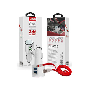 LDNIO C29 AUTO PUNJAC 3.4 A TYPE C